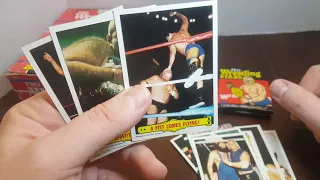 1985 Topps WWF!! HULK HOGAN ROOKIE SEARCH!! 1st Licensed Wrestling Cards *VINTAGE PACK BREAK*