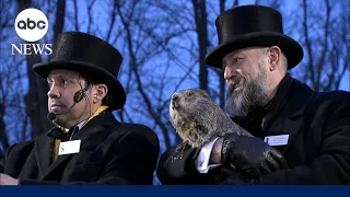 Punxsutawney Phil makes Groundhog Day prediction