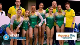 HIGHLIGHTS - 2016 Olympic Test Event, Rio (BRA) - Women's Team Competition