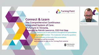 The Comprehensive Continuous Integrated System of Care. It’s future in Victoria