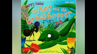 [SUBTITLED] THE ANT AND THE GRASSHOPPER | KIDS READING BOOKS