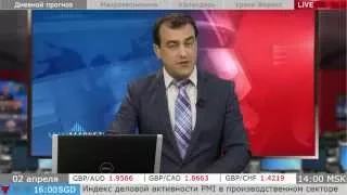 02.04.15 - Прямой эфир от MaxiMarkets (3 выпуск). Прогноз. Новости. Форекс.