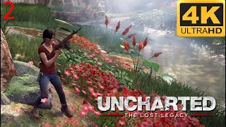 Uncharted: The Lost Legacy Game Play 4K HDR Ultra ( Episode: 2  Infiltration )