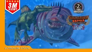 Mosasaurus VS Spinosaurus : Dinosaurs Battle Special #dinosaursbattles #dinosaur #dinosaurs