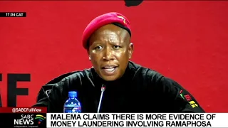 Malema claims there is more evidence related to the Ramaphosa farm money saga