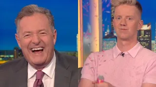 ‘Where’s my straight flag’: Piers Morgan clashes with LGBT comedian