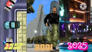 Evolucion De Todos Los Trailers De La Saga Grand Theft Auto (1997 - 2025)