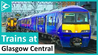 Trains at Glasgow Central (WCML) 30/09/2021