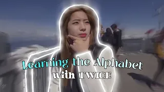 LEARNING THE ALPHABET WITH TWICE