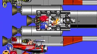 Sonic the Hedgehog 2 Heroes Wing Fortress Zone (Sonic)(Tails)(Knuckles)