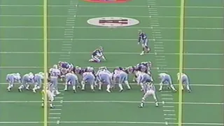 Steve Christie Game Winning Kick - 1992 Wildcard Game Bills vs. Oilers