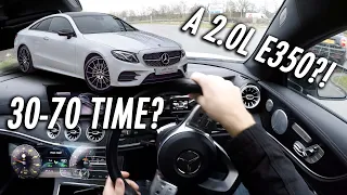 2019 Mercedes E350 DRIVING POV/REVIEW // A 2.0L E350?!