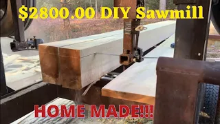 DIY Bandmill Making Sawdust (not for sale)