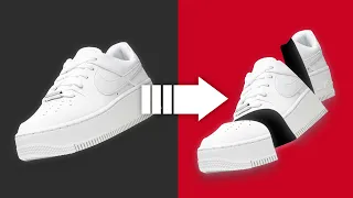 Разрезал Nike Airforce и Нашел Внутри ЭТО...