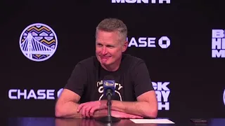 Steve Kerr postgame presser following win over Thunder