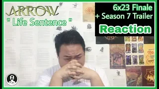 Arrow 6x23 " Life Sentence " Reaction + Arrow Season 7 Trailer Reaction