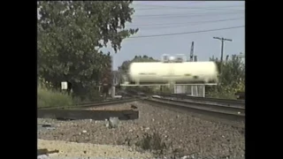 Chicago North Western,Wisconsin Central&Union Pacific Steam#844 at DesPlaines,IL Sept 1996