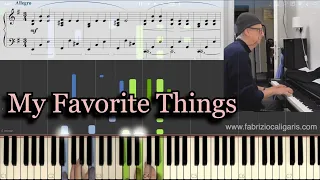 My Favorite Things - Piano Cover Tutorial - Sheet Music in PDF