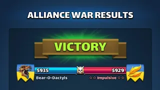 Bear-O-Dactyls vs. ☆☆Impulsive☆☆ | War hits #27 - Rush Attack | Empires and Puzzles