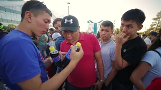 Вручение первой Toyota Camry от Pepsi Kyrgyzstan