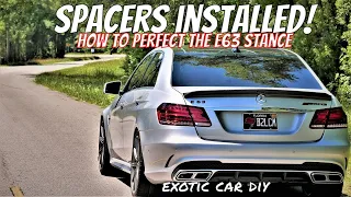 Perfect sized wheel SPACERS for E63s  ~ Mercedes E-class w212