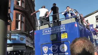 Leicester City Premiership Champions - The Celebrations in Leicester 16.5.16