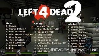 Left 4 Dead 2 L4D2 - Awesome Menu (Explained!)