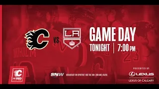 NHL 19 PS4. REGULAR SEASON 2018-2019: Los Angeles KINGS VS Calgary FLAMES. 03.25.2019. (NBCSN) !