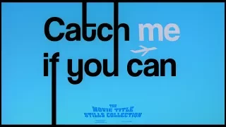 Catch Me If You Can (2002) title sequence