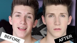 NATURAL LOOKING MAKEUP FOR MEN TUTORIAL! (Male Makeup)