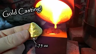 Found LOST GOLD, now to cast it into something! (Part #2)