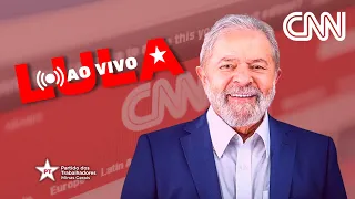 AO VIVO: CNN:  Entrevista LULA | Especial Presidenciáveis - 12/09/2022