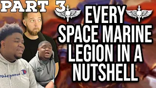 (Twins React0 to Bricky Every Single WarHammer Space Marine Legion in a Nutshell REACTION