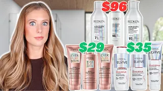 L'Oreal Ever Pure Bond Strengthening & L'Oreal Elvive Bond Repair vs. Redken Acidic Bonding... 👀