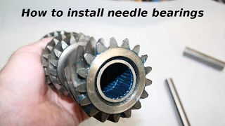 How To Rebuild a Muncie 4 Speed - Installing Needle Bearings