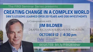 FIRG Seminar - Jim Bildner