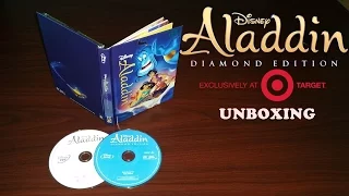 Unboxing Aladdin "Diamond Edition" Digibook (Target Exclusive)