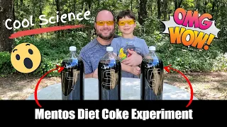 Cool Science Experiment / Original Mentos VS. Diet Coke