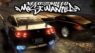 NFS MW | Battle with the Bull (Blacklist #2) | Nissan GT-R vs Mercedes-Benz SLR McLaren [1080p]