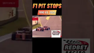 Pit Stops Then and Now -1990 vs. 2023 : Time travel in F1