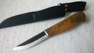 Tommi's video for thetopicala: "Puukko making"