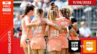 FIH Hockey Pro League Season 3: Germany vs Netherlands (Women) - Game 1 highlights