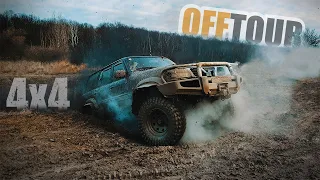 OFF TOUR Christmass off road 4x4 Patrol Jeep Jimny Pajero Niva 4WD Action GoPro FHD