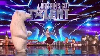 Vadik and his dancing polar bear | Britain’s Got Talent 2016 | Week 5 Auditions (Full Version)