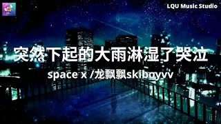 space x/龙飘飘skiboyvv - 突然下起的大雨淋湿了哭泣【我怎么找到 爱你的方向】动态歌词版