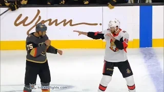 Scott Sabourin vs Ryan Reaves Oct 17, 2019