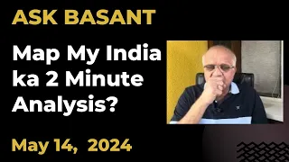 Map My India ka 2 Minute Analysis?