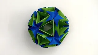 DIY Paper Craft !! Paper Flower Ball (Kusudama) Origami / Paper Crafts For School / paper crafts