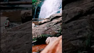 Helton Creek Falls beautiful waterfalls in North Georgia #Shorts