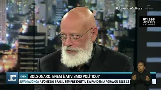 "Bolsonaro entende que está destruindo aparelhos comunistas", diz Pondé sobre ENEM